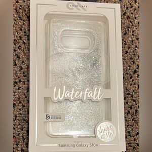 Case-Mate Galaxy Samsung S10e Waterfall sparkly case